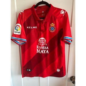 RCD Espanyol 2018-19 away jersey, manufactured by Kelme